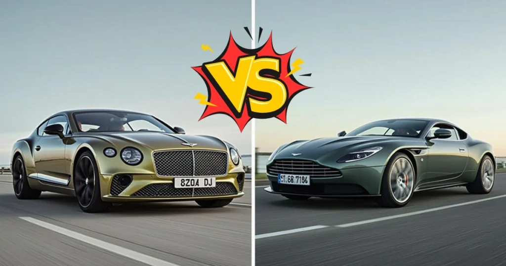 2025 Bentley Continental GT vs Aston Martin DB12