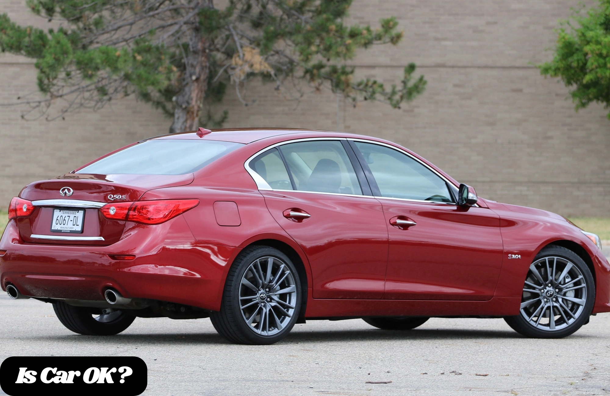 Infiniti Q50 Red Sport Full Review