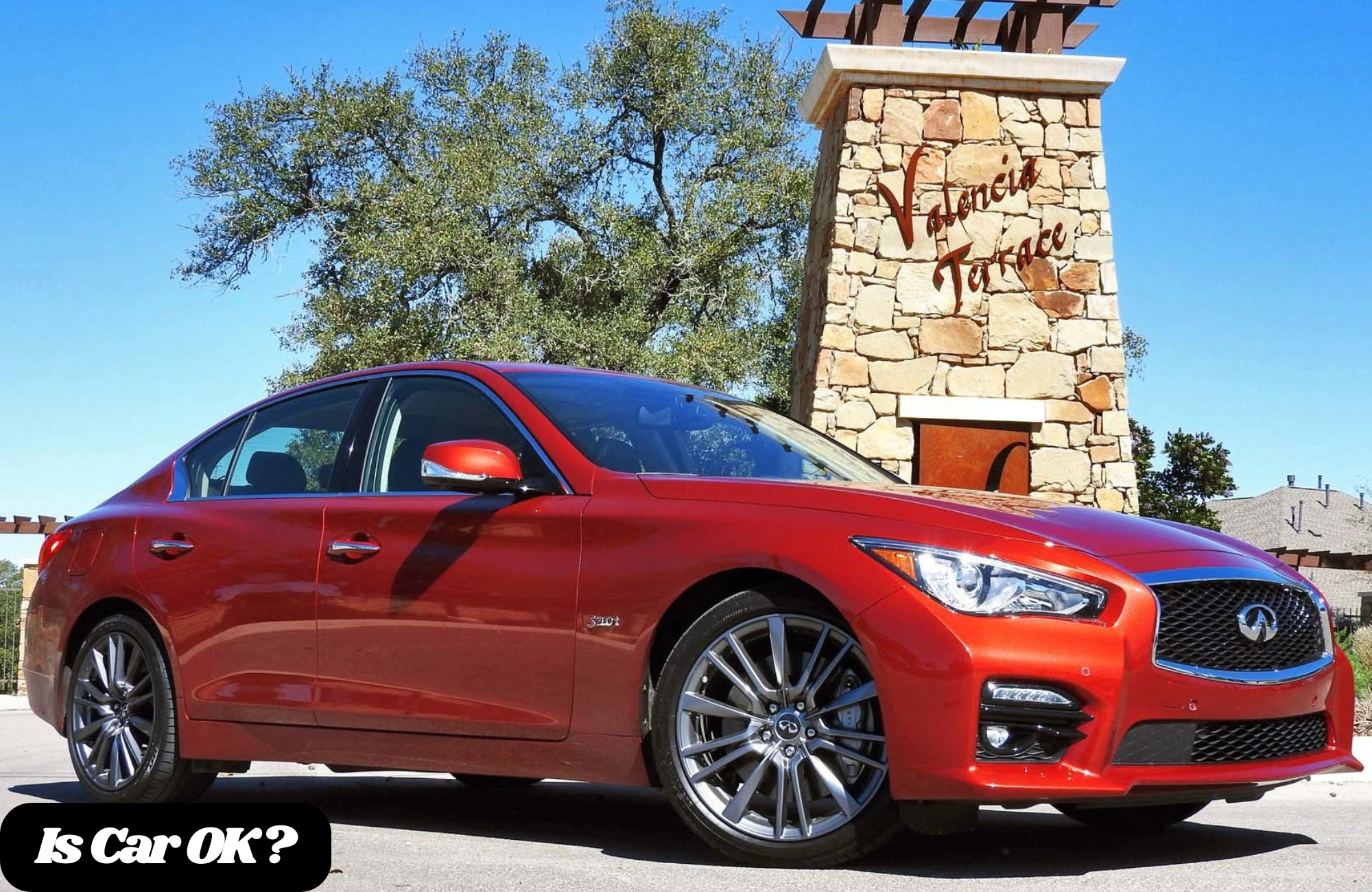 Infiniti Q50 Red Sport Full Review