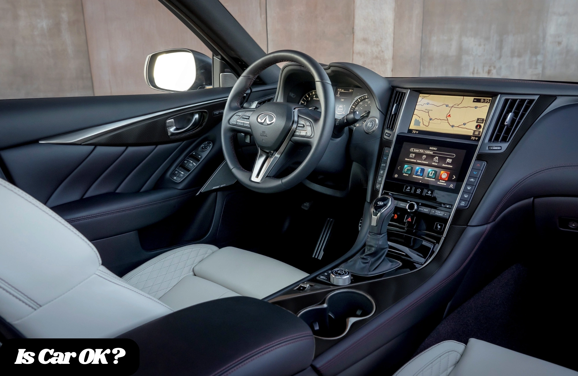Infiniti Q50 Red Sport Full Review