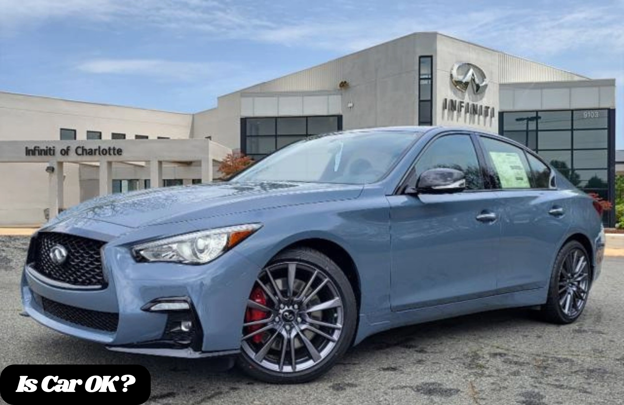 Infiniti Q50 Red Sport Full Review