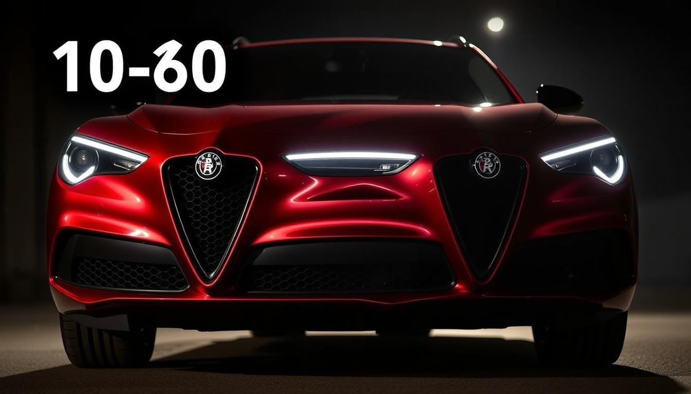 Alfa Romeo Stelvio Quadrifoglio 0-60 Time