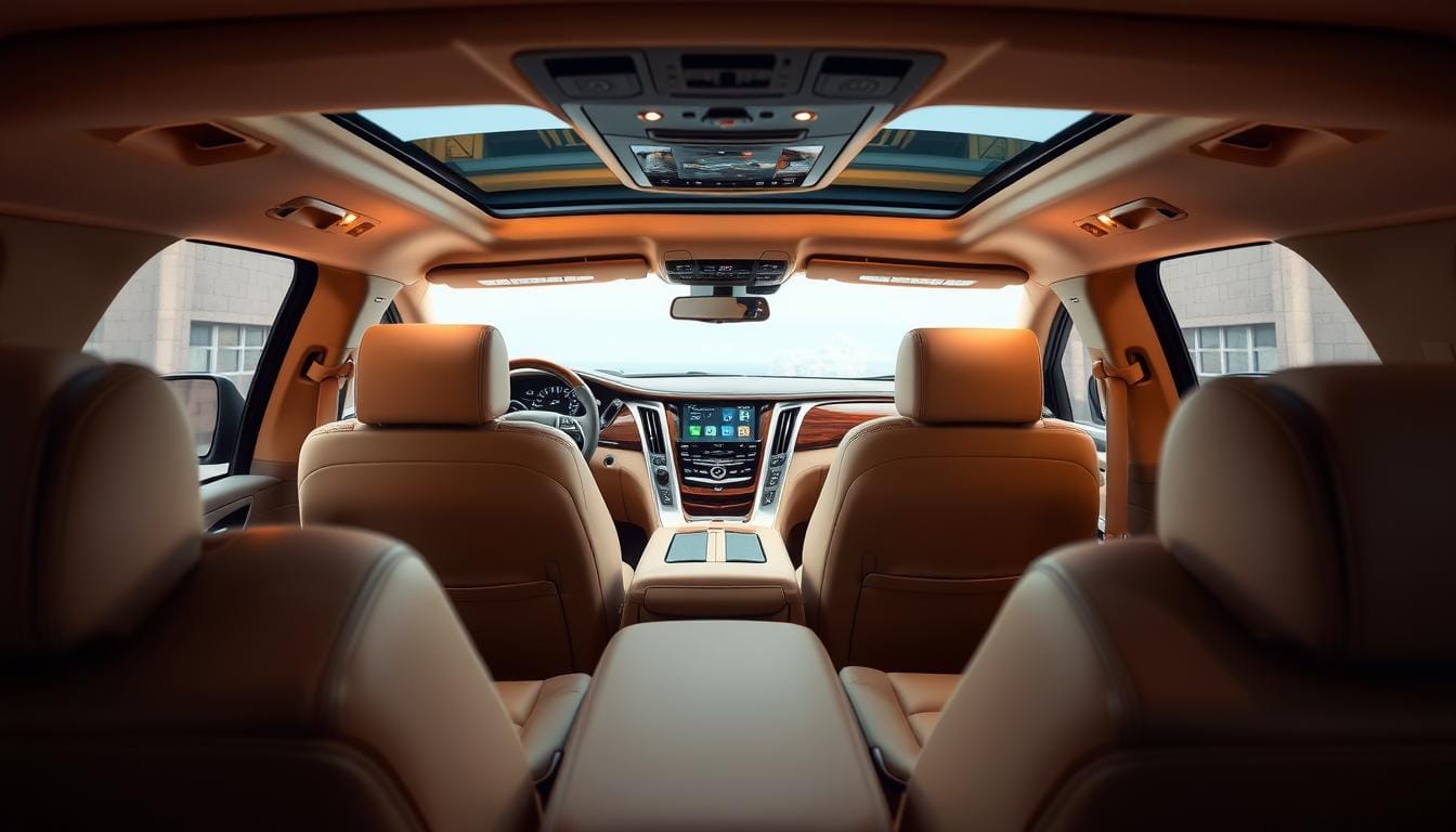 Luxurious Cadillac Escalade Interior Details Features Luxurious Cadillac Escalade Interior Details Features