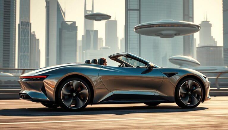 Four-door electric convertible