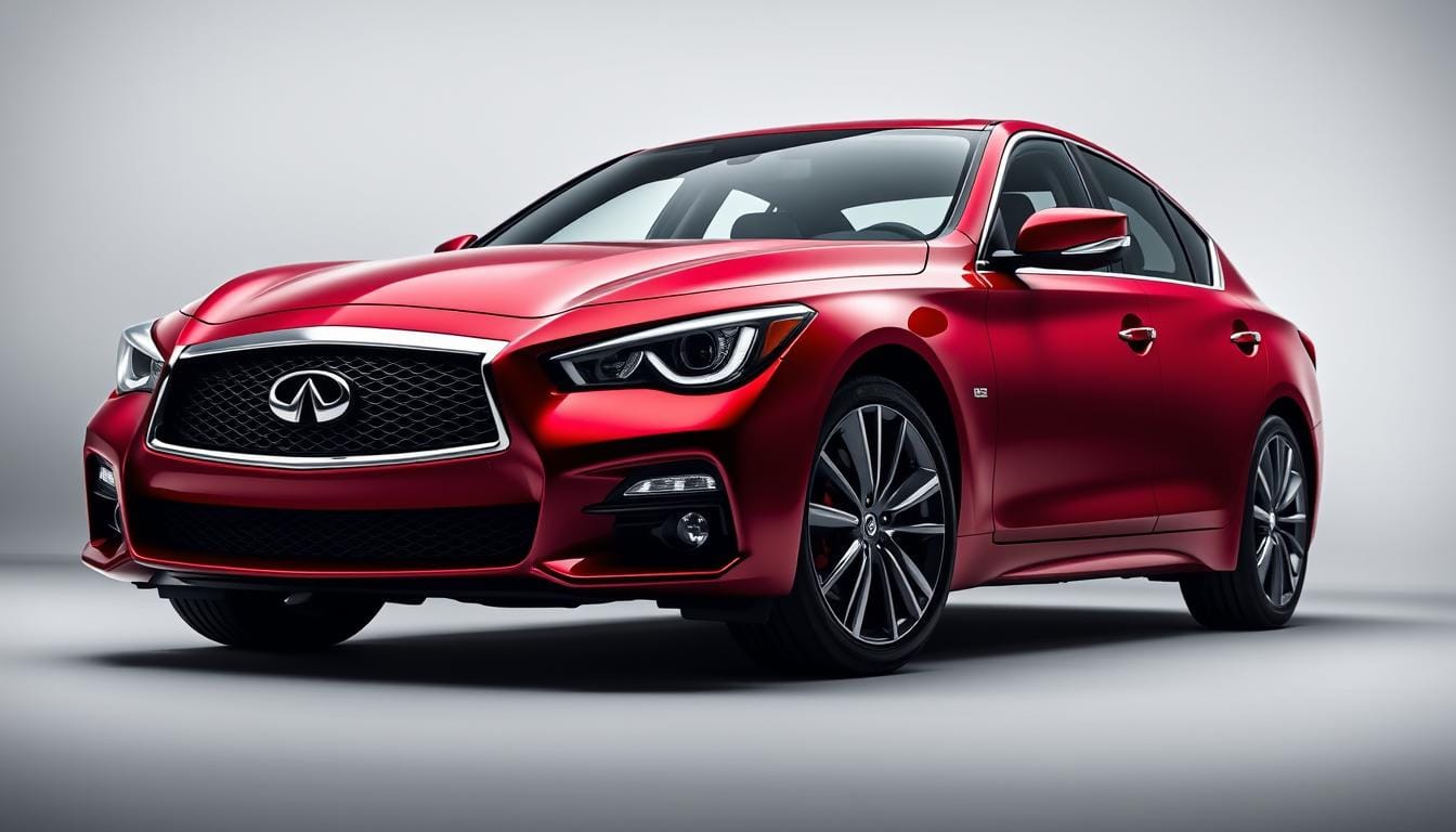 Infiniti Q50 Red Sport price