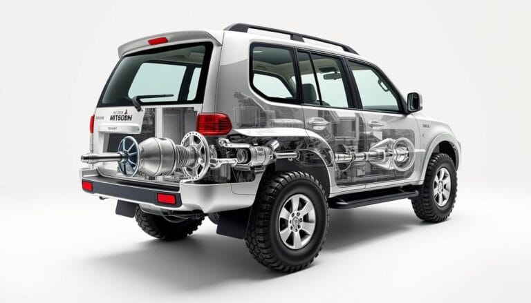 Pajero 4WD system