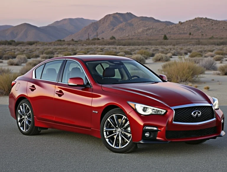Infiniti Q50 Red Sport Full Review