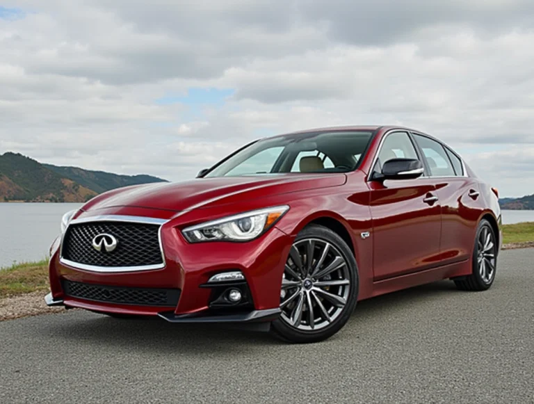 Infiniti Q50 Red Sport 400