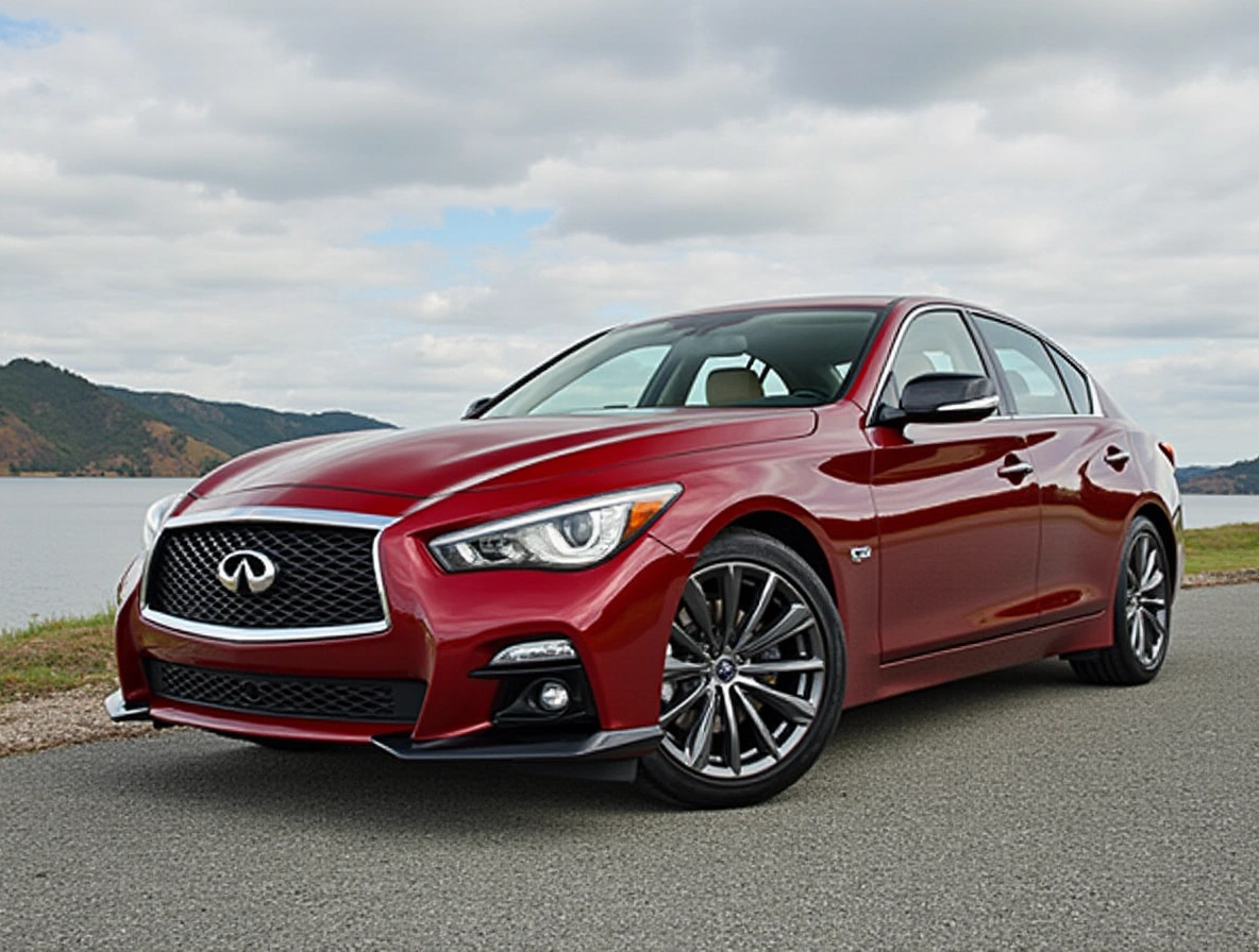 Infiniti Q50 Red Sport 400