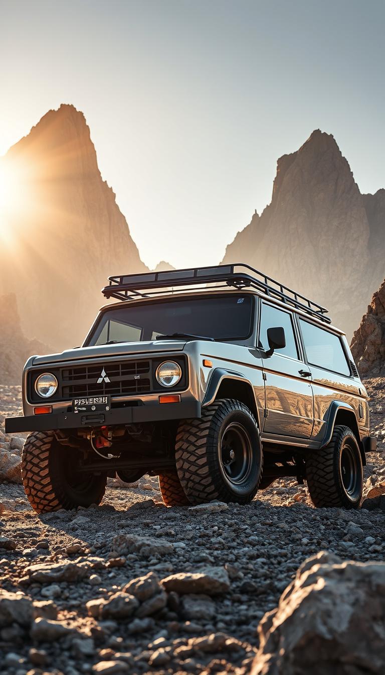 Best classic Off-road Cars: Mitsubishi Pajero legacy