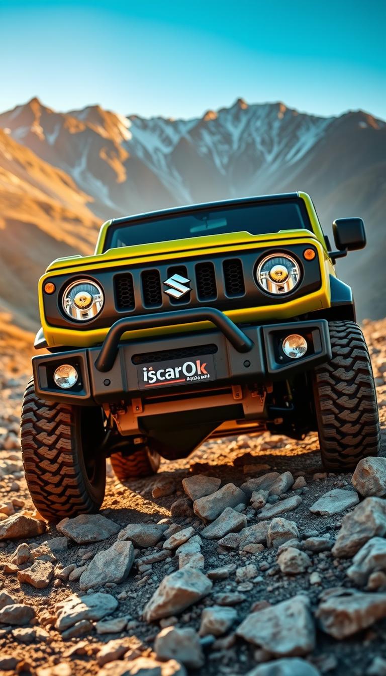 Best compact Off-road Cars: Suzuki Jimny spotlight