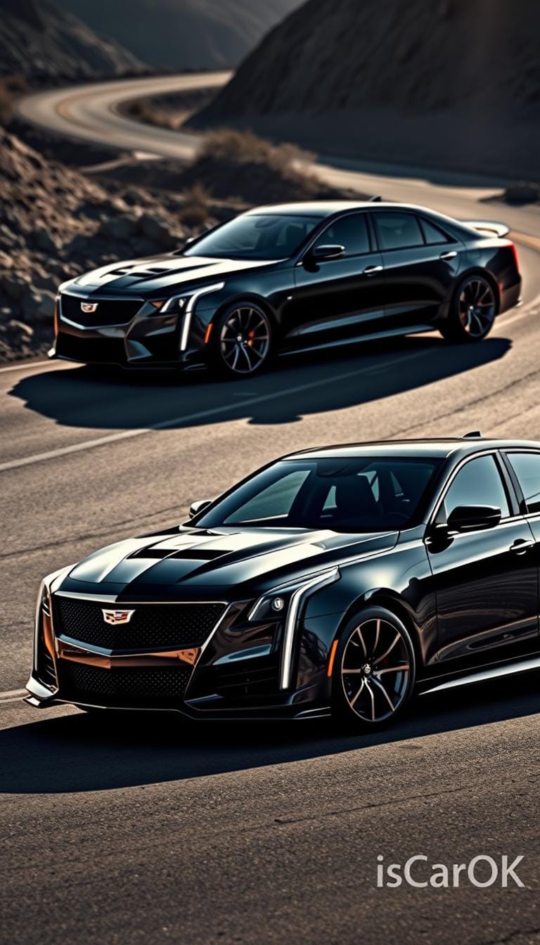 Cadillac CT4-V Blackwing: luxury meets sport cars power