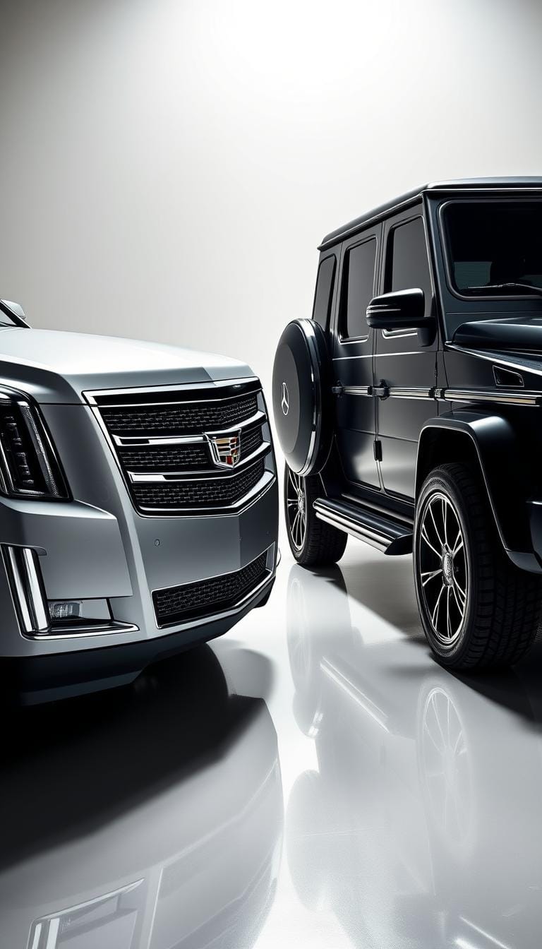 Cadillac Escalade Luxury Cars vs Mercedes G-Class Comparison