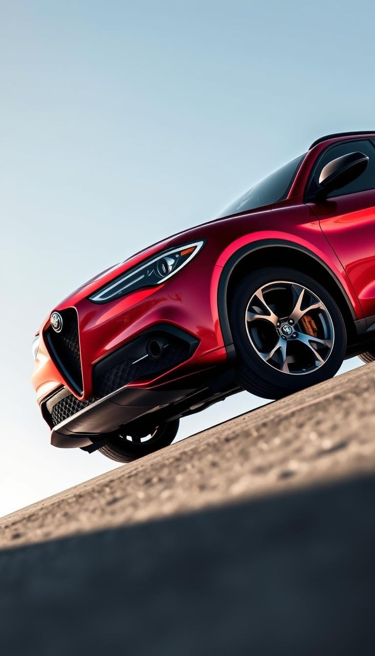 High-Performance Luxury Cars Alfa Romeo Stelvio Quadrifoglio
