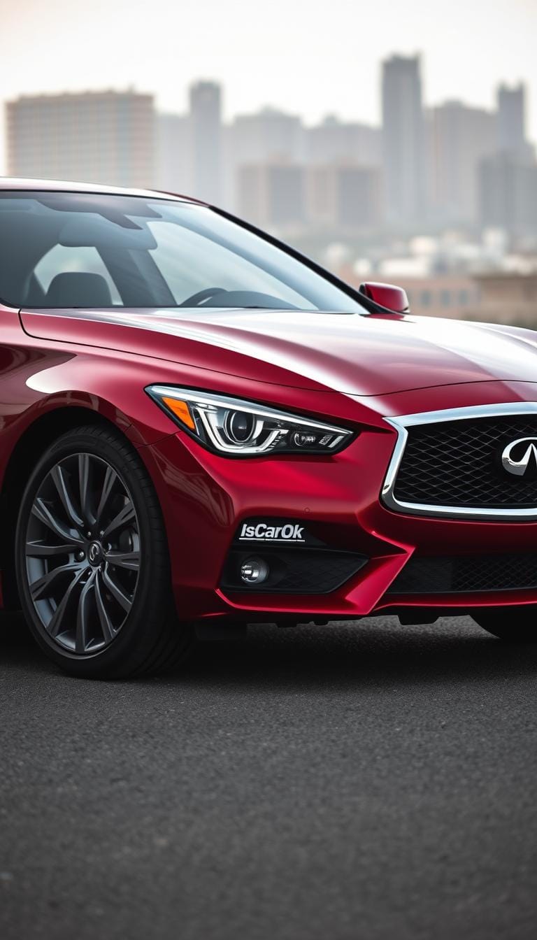 Infiniti Q50 Red Sport sport cars review