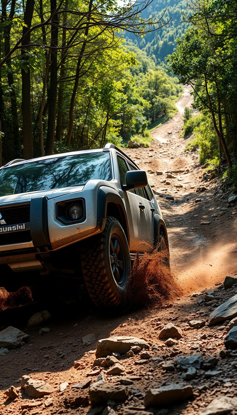Mitsubishi Pajero features built for Off-road Cars fans