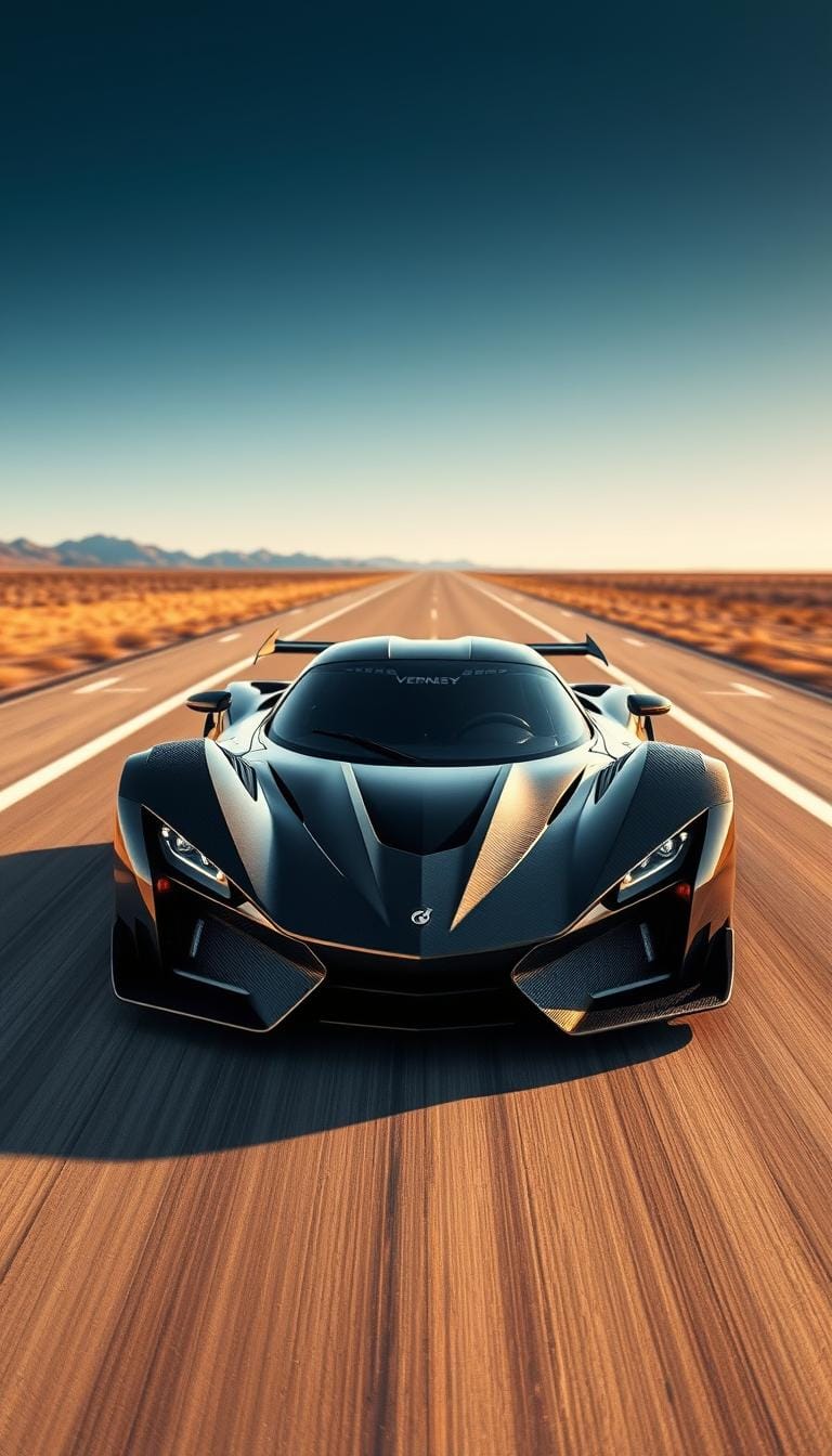 Top Speed Hennessey Venom F5 Luxury Cars 300+ MPH
