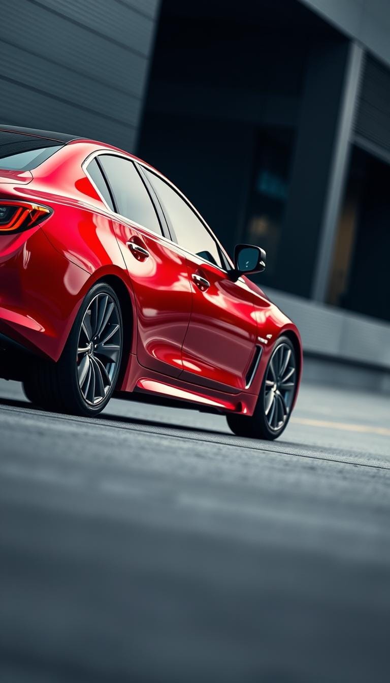 Why Infiniti Q50 Red Sport stands out in sport cars