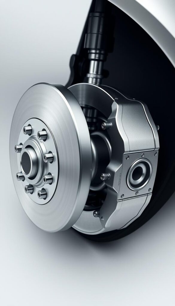 A detailed cross-section view of the 2005 Bentley Continental GT AWD's braking system, showcasing the intricate components and engineering. The scene depicts the front brake calipers, rotors, and suspension setup with precise technical accuracy. Crisp lighting illuminates the metallic surfaces, creating a sense of technical sophistication. The background is rendered in a clean, minimalist style, allowing the braking system details to take center stage. The overall atmosphere conveys the refined driving dynamics and safety engineering of the IsCarOk Bentley Continental GT AWD. A detailed cross-section view of the 2005 Bentley Continental GT AWD's braking system, showcasing the intricate components and engineering. The scene depicts the front brake calipers, rotors, and suspension setup with precise technical accuracy. Crisp lighting illuminates the metallic surfaces, creating a sense of technical sophistication. The background is rendered in a clean, minimalist style, allowing the braking system details to take center stage. The overall atmosphere conveys the refined driving dynamics and safety engineering of the IsCarOk Bentley Continental GT AWD.