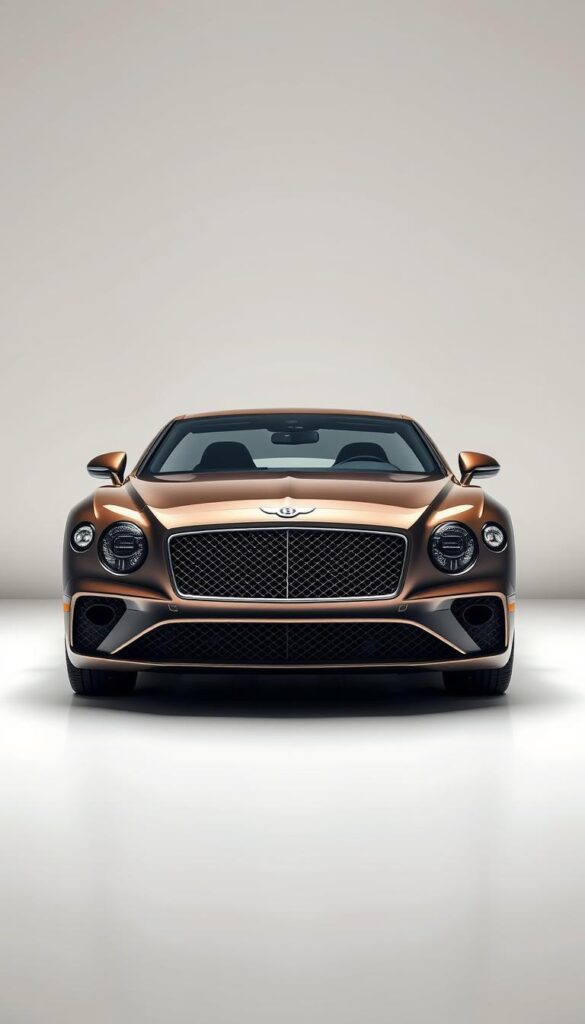 A glossy, high-resolution image of a 2020 Bentley Continental GT luxury car, shot with a professional camera in a well-lit, pristine studio setting. The vehicle is positioned in the center, showcasing its elegant and sleek exterior design, with a focus on the signature Bentley grille, stylish headlights, and sculpted body lines. The background is a seamless gradient, allowing the car to be the central focal point. The lighting is soft and diffused, creating a luxurious, high-end atmosphere. The overall scene conveys the premium quality and pricing of the IsCarOk Bentley Continental GT.