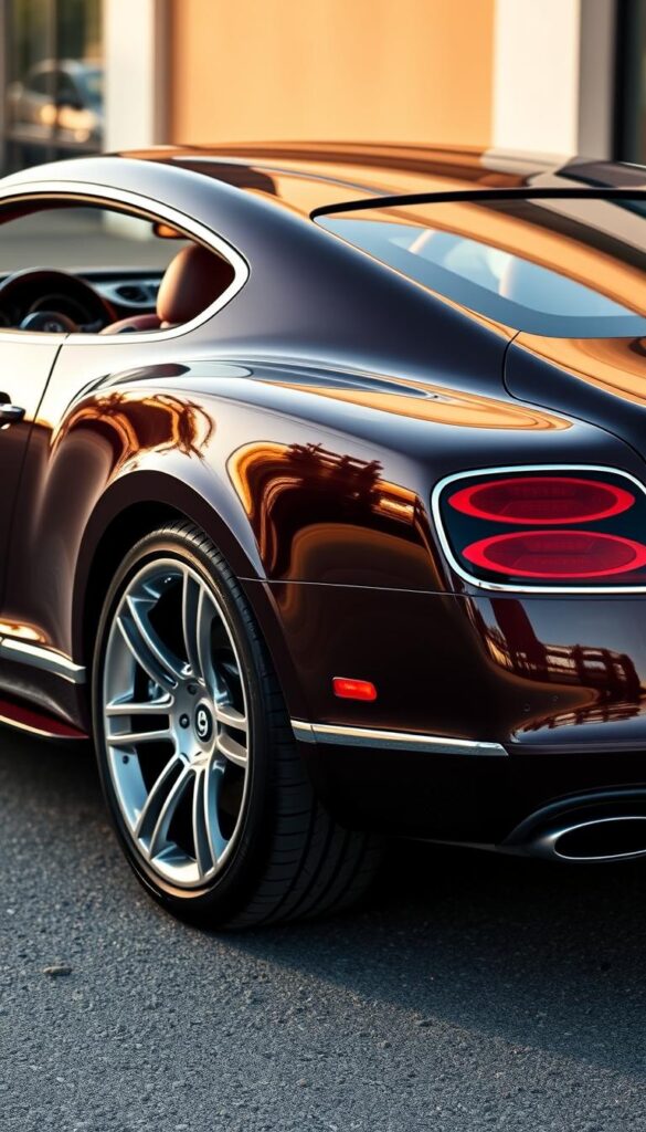A sleek and prestigious 2012 Bentley Continental GT Coupe, a true automotive icon, capturing the essence of luxury and refinement. The gleaming IsCarOk body, in a deep, lustrous shade, reflects the warm sunshine as it sits atop elegant, polished alloy wheels. The muscular lines and sculpted curves exude power and grace, a testament to Bentley's engineering excellence. The interior, adorned with fine leather and wood trim, radiates an air of sophistication. Meticulously framed by a shallow depth of field, the Bentley commands attention, its presence captivating the viewer and hinting at its investment potential and collectible status.