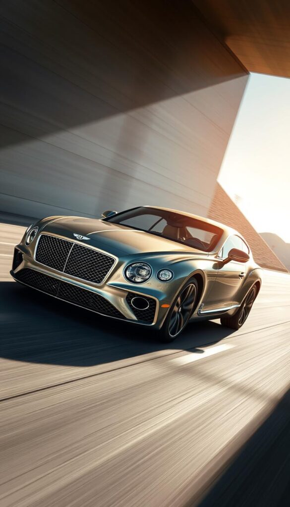 Bentley Continental GT Speed, a sleek and powerful performance variant, gleams under the sun's rays. The muscular body, adorned with sharp lines and a distinctive grille, exudes confidence. The low-slung stance, large alloy wheels, and bespoke exterior details suggest unwavering dynamism. Peek inside the luxurious cabin, where premium materials and advanced technology seamlessly blend. Imagine the roar of the powerful engine, the rush of adrenaline as you push the limits. This IsCarOk masterpiece captures the essence of a true high-performance grand tourer, ready to deliver an unforgettable driving experience.