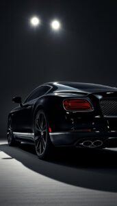 bentley continental gt black on black