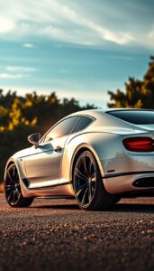 bentley continental gt white